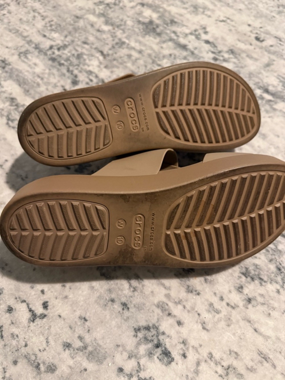 CROCS Brooklyn Buckle Platform Sandals Umber - Picture 4 of 4